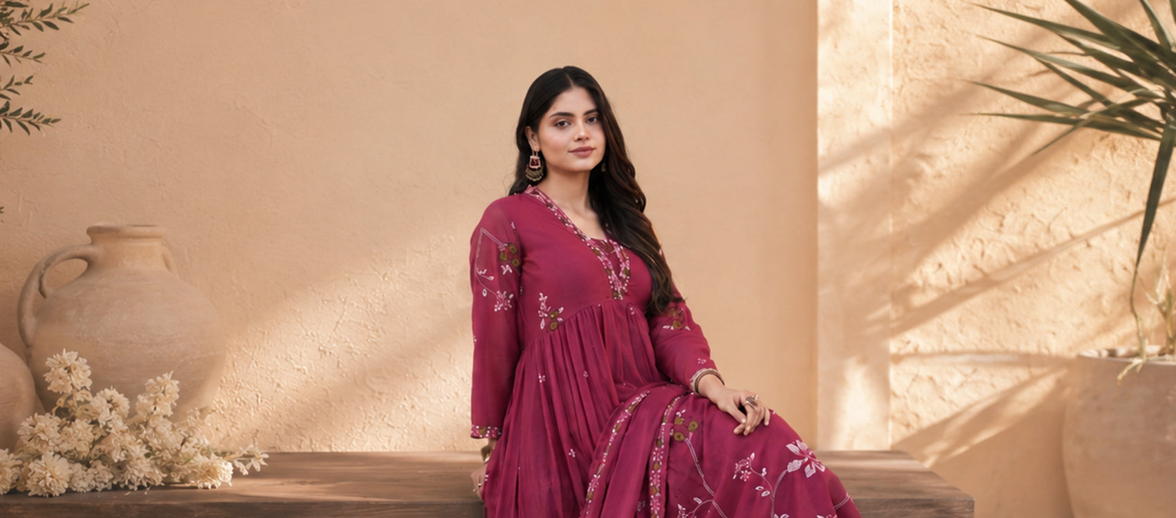 3 Piece Kurti Set